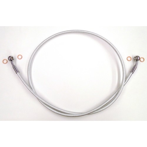 Sterling Chrmoite II Victory/Indian 47" Single Disc Front DOT Brake Line 35° 10mm