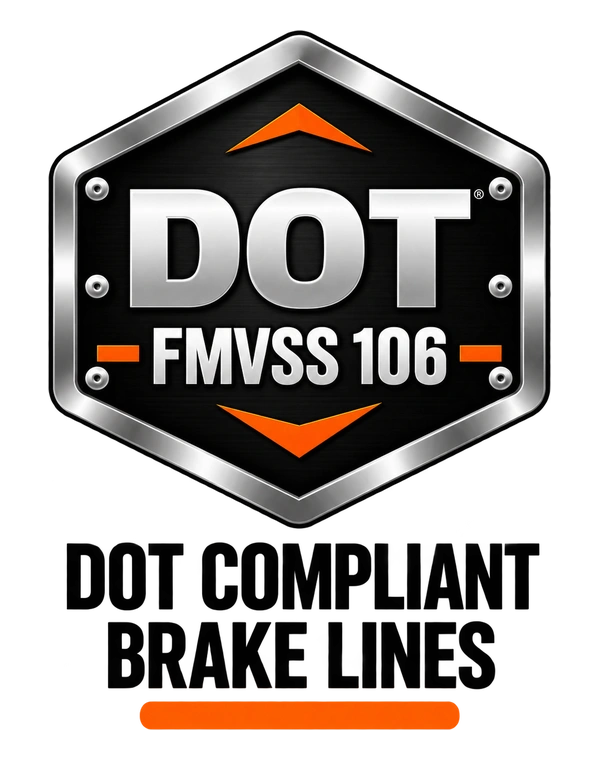 DOT Compliant Brake Lines